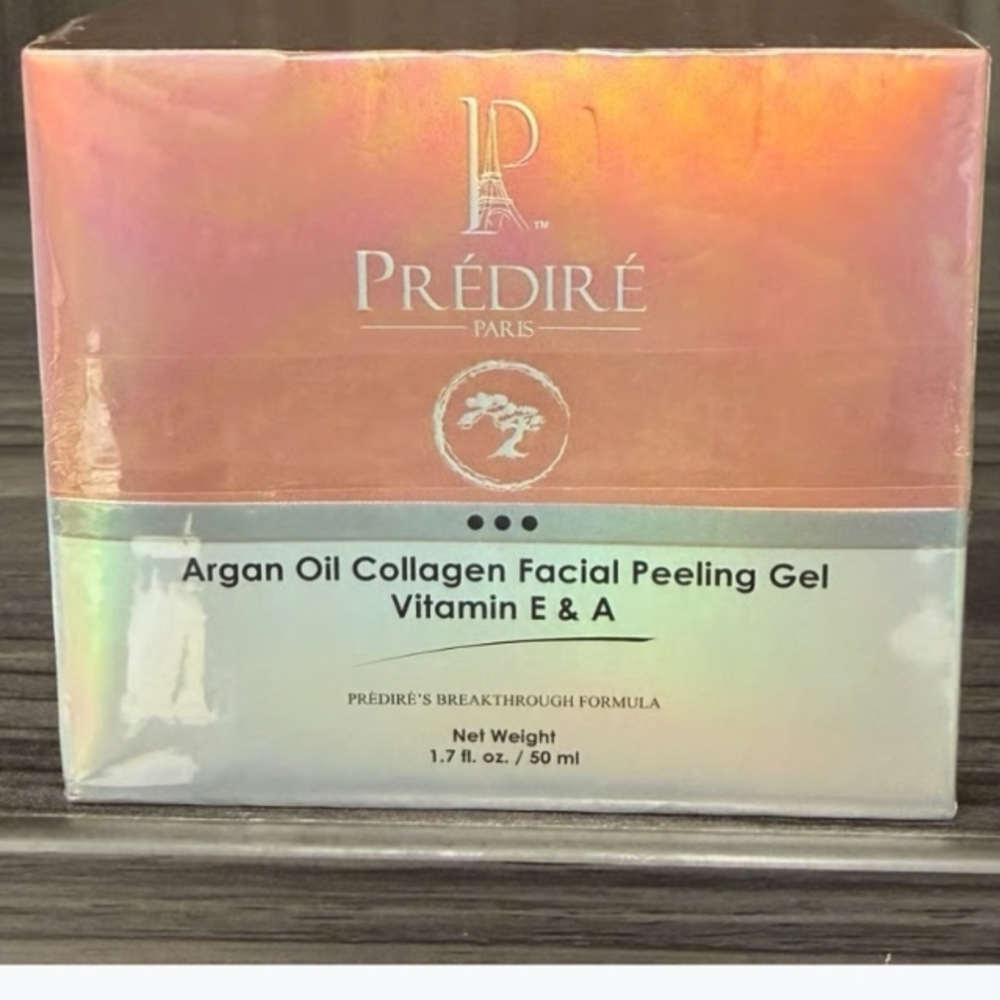 Argan Oil Collagen Facial Peeling Gel - Gold